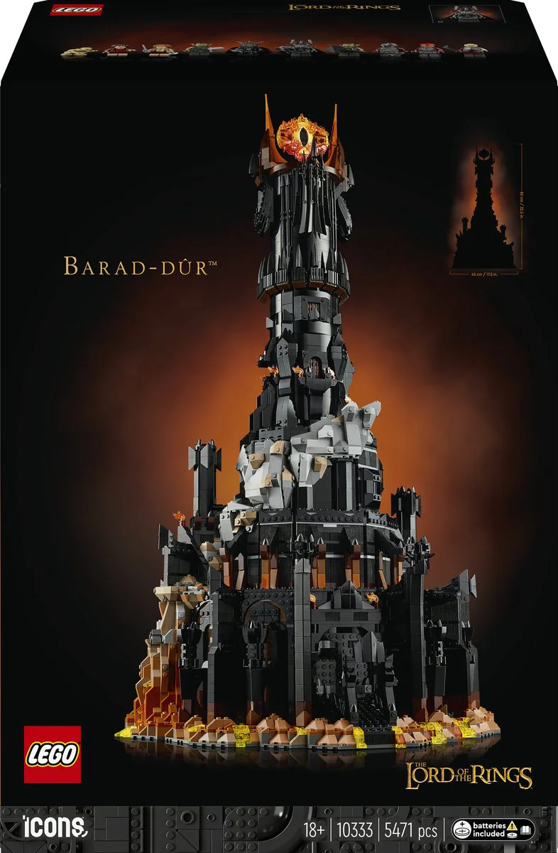 LEGO Icons The Lord of the Rings: Barad-dûr 10333