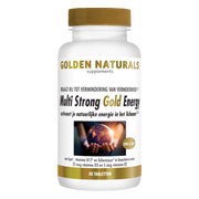 Golden Naturals Multi Strong Gold Energy Tabletten 30TB