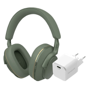 Bowers & Wilkins Px7 S2e Groen + BlueBuilt Power Delivery Oplader met Usb C Poort 20W Wit