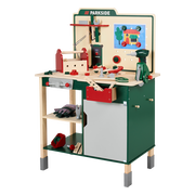 LUPILU Houten speelgoed werkbank, met accessoires, in Parkside-design