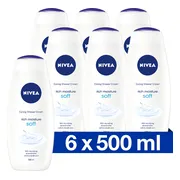 6x NIVEA Douchecrème Soft 500 ml