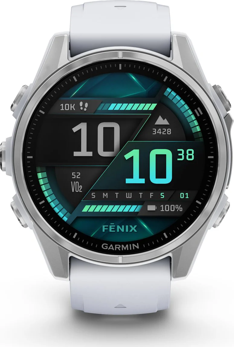 Garmin Fenix 8 Zilver/Wit 43mm