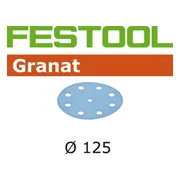Festool STF D125/8 P60 Granat Schuurschijf VE=50 - 497166