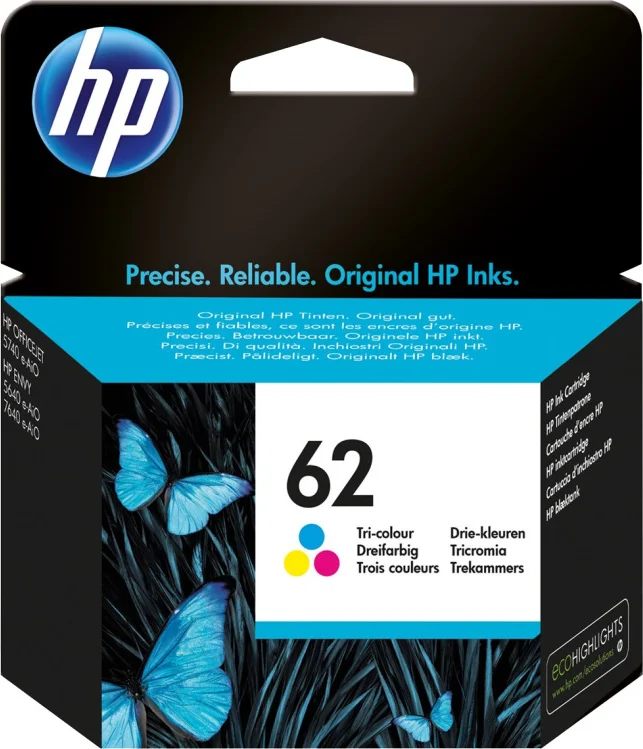 HP 62 Cartridge Kleur