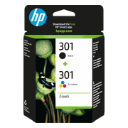 HP 301 Cartridges Combo Pack