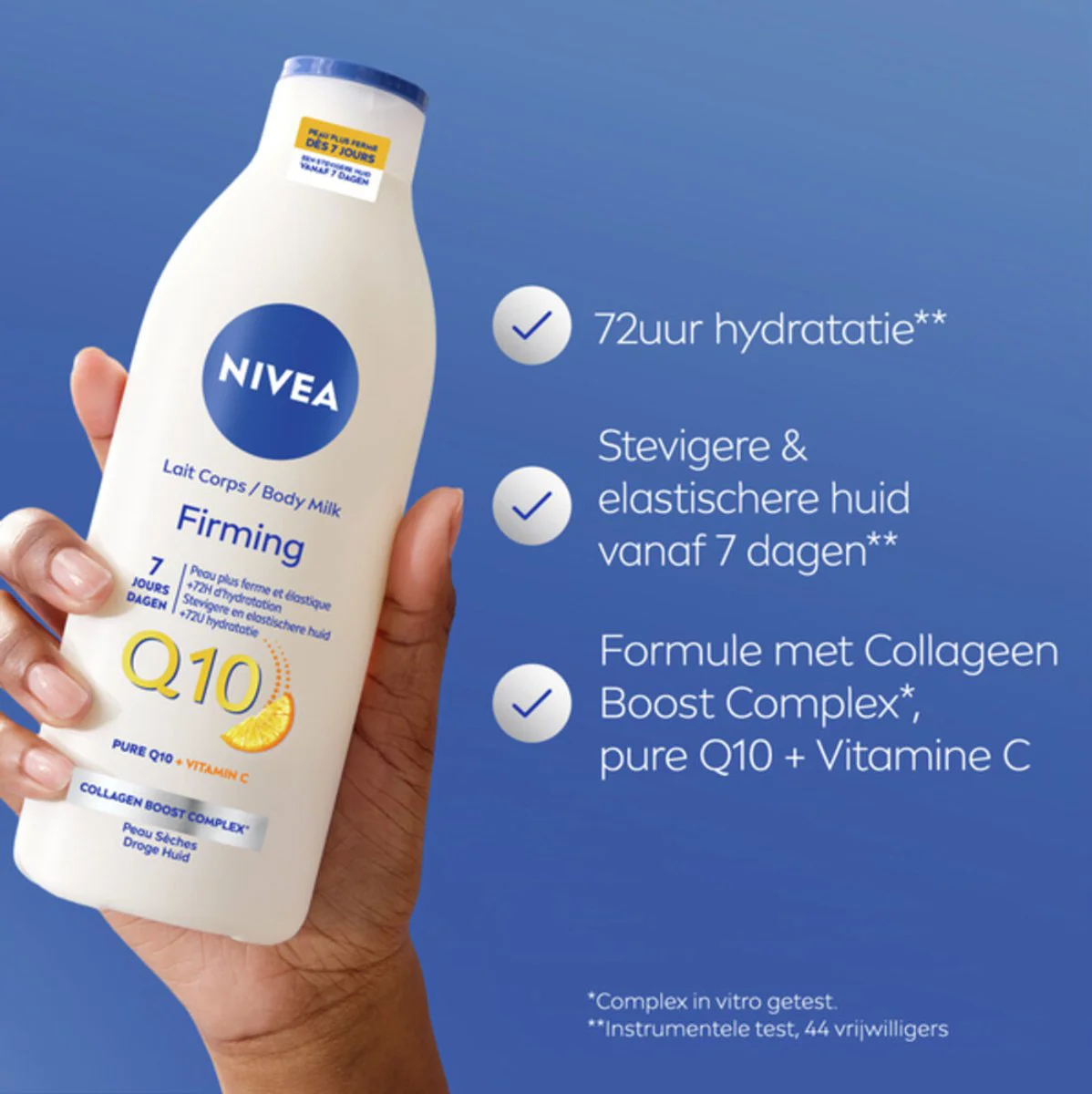 3x NIVEA Bodylotion Verstevigend Q10 400 ml