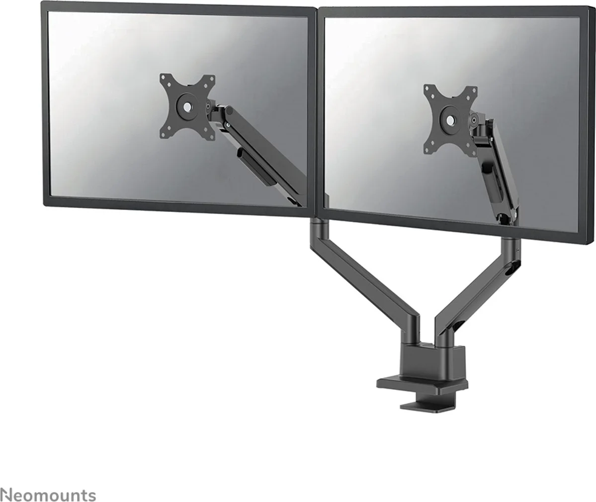 Neomounts NEXT Slim DS70-250BL2 Monitorarm Gasgeveerd Zwart