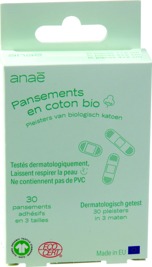 Anae Pleisters Biokatoen 30ST