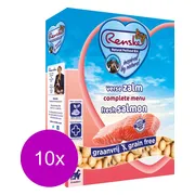 10x Renske Vers Gestoomd Complete Menu Hondenvoer Nat Zalm Graanvrij 395 gr