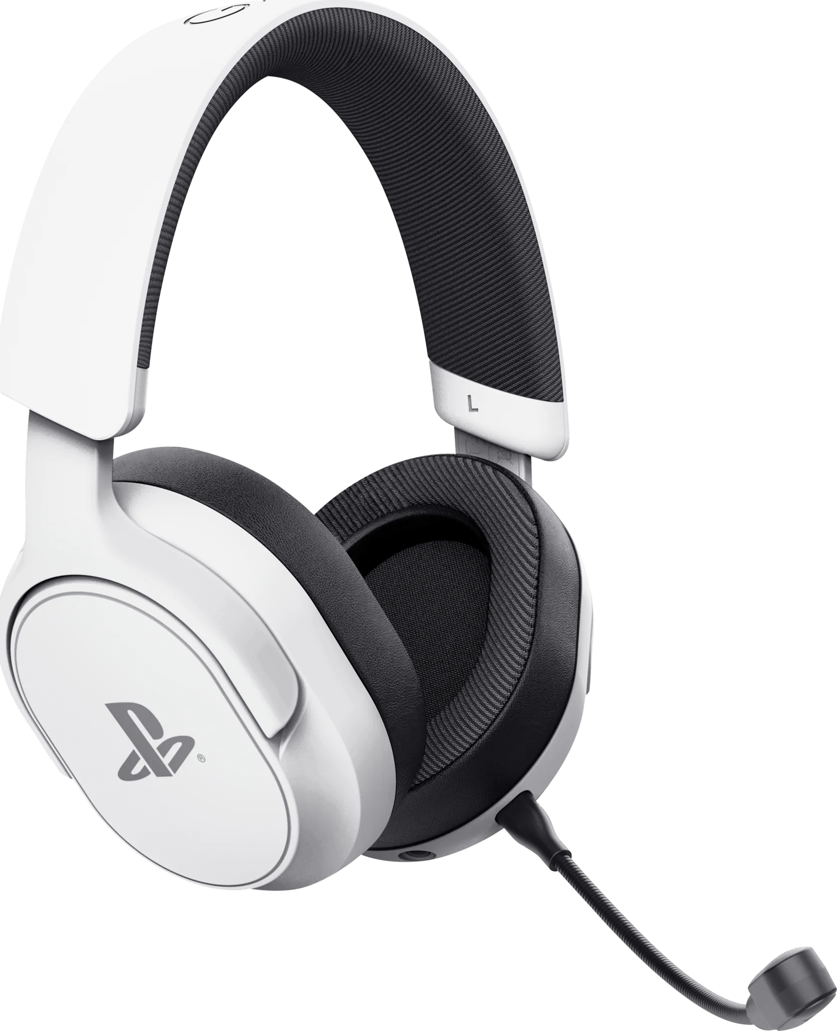 Trust GXT 499W Forta - Draadloze Gaming Headset - Official Sony Licensed voor PS5 - Batterijduur tot 55 uur - met USB-ontvanger - Werkt op PS4/PS5 - Wit