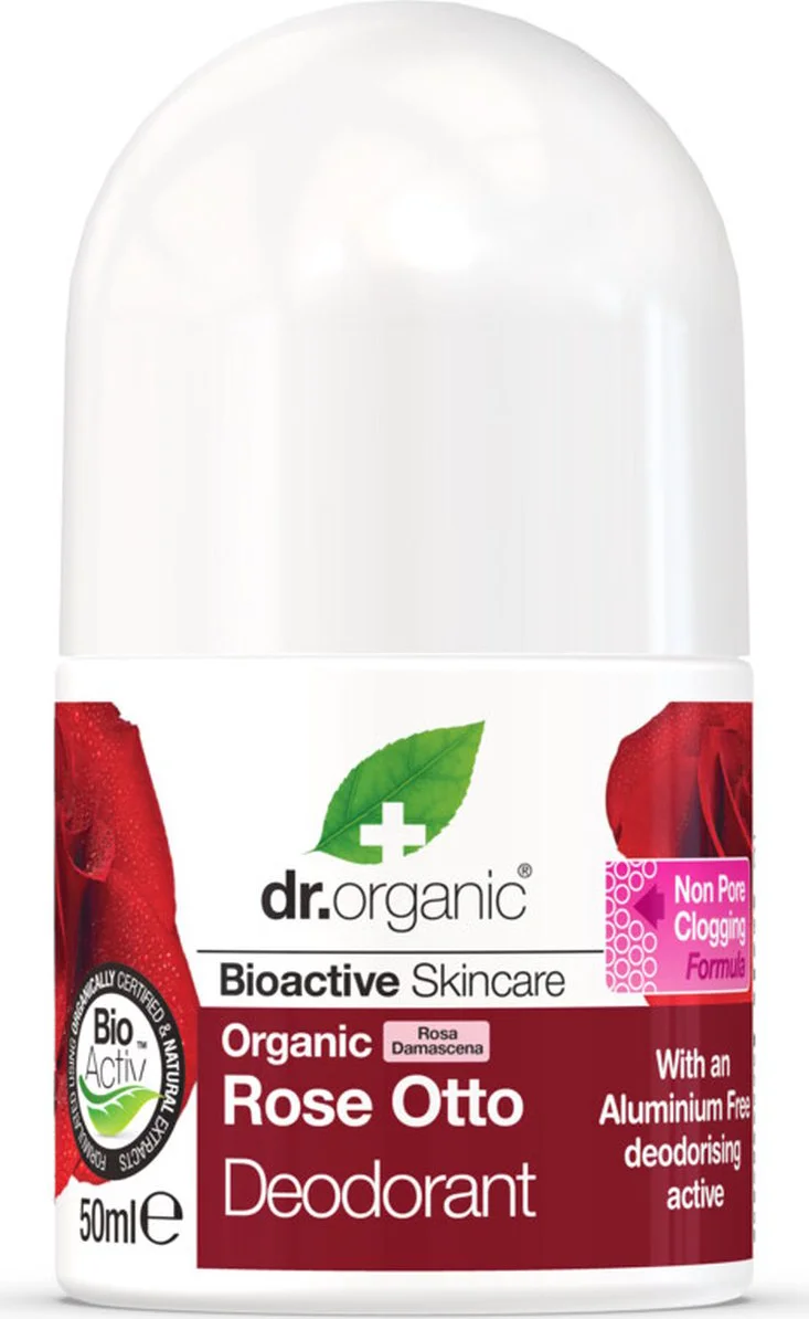 Dr Organic Rose Otto Deodorant Roll-On 50ML
