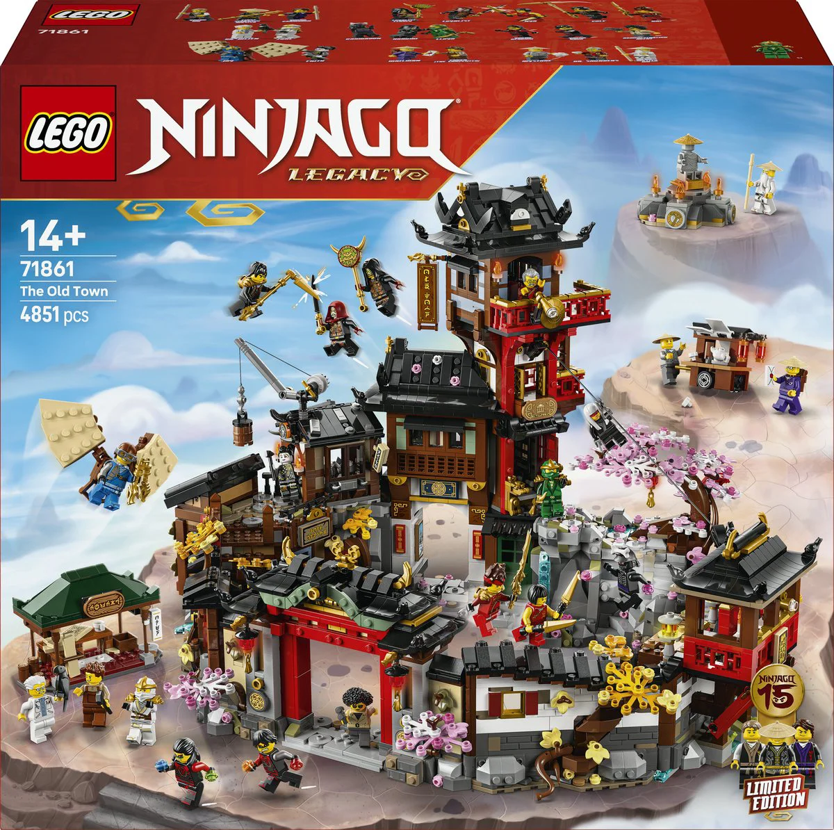 LEGO NINJAGO 15-jarig jubileum: De oude stad 71861