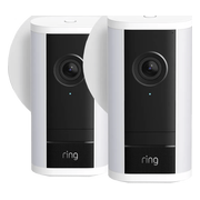 Ring Spotlight Camera Pro 2e Generatie Stekker Wit Duo Pack