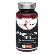 Lucovitaal Magnesium 400 L-Tryptofaan 60 capsules