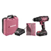 PARKSIDE Accu-schroefboormachine set 20 V met accu en lader, Limited Edition (Lichtroze)