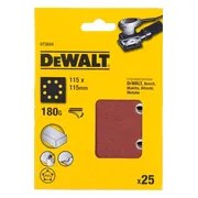DeWALT DT3034 P180 Schuurpapier 1/4 Velcro VE=25
