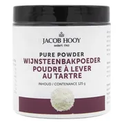 Jacob Hooy Pure Powder Wijnsteenbakpoeder 125GR