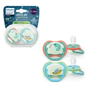 Avent Ultra Air Fopspeen Nacht Aap 6-18M 2ST