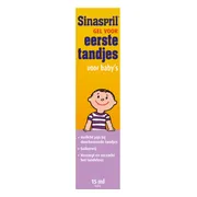 Sinaspril Gel Voor Eerste Tandjes 15ML