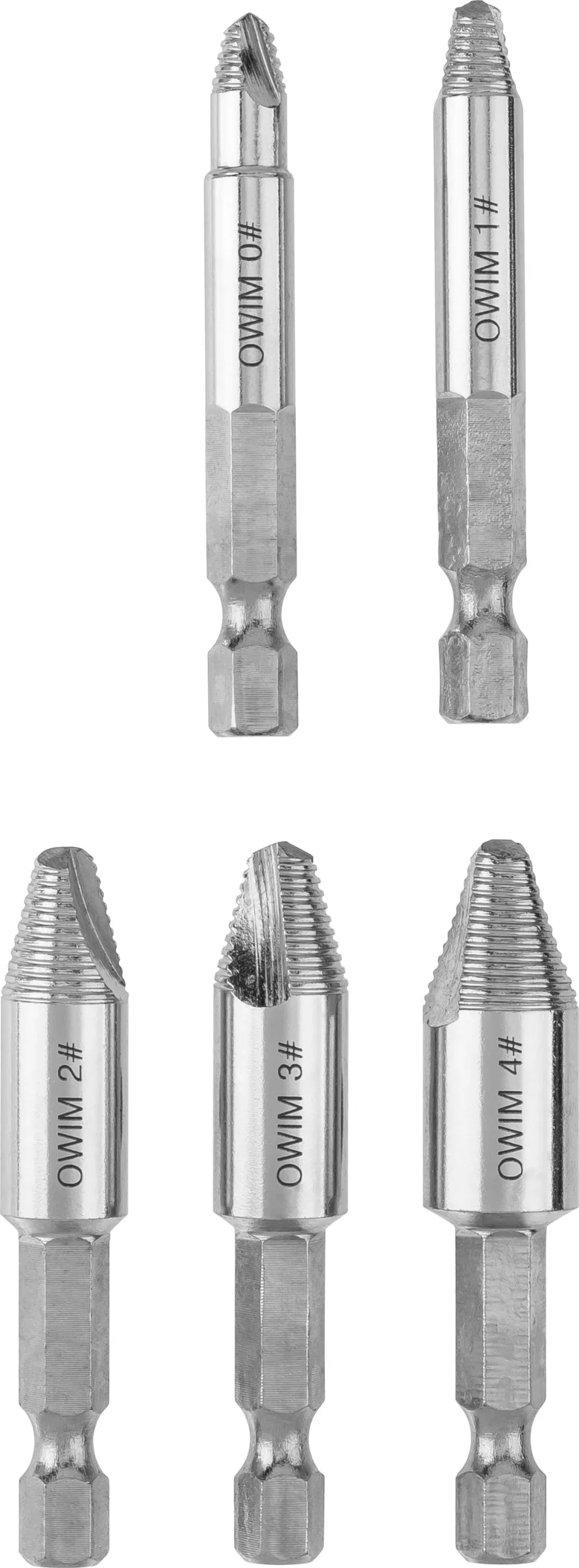 PARKSIDE Accessoires voor boormachine (HSS-schroefverwijderaars)