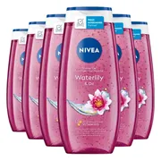 6x NIVEA Douchegel Waterlily & Oil 250 ml