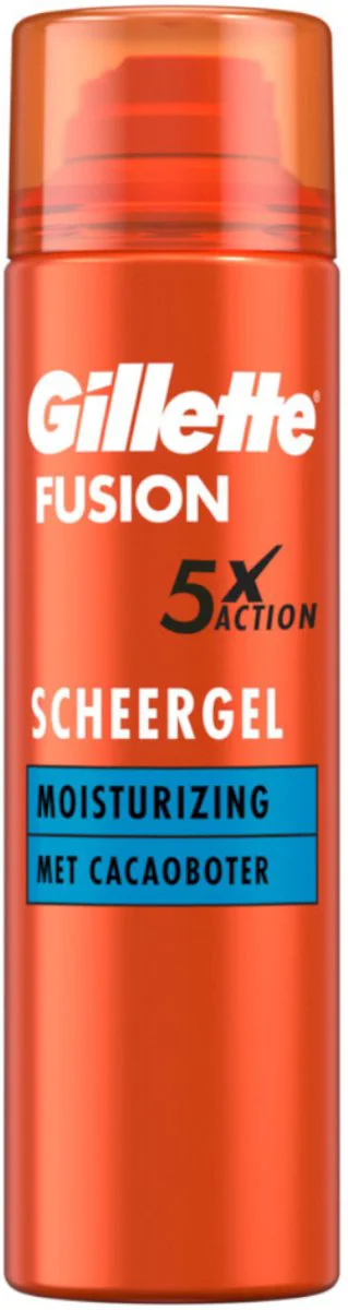 Gillette Fusion Moisturizing Scheergel 200ML