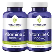 2x Vitakruid Vitamine C 1000 mg 90 tabletten