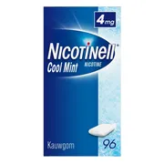 Nicotinell Kauwgom Cool Mint 4mg - voor stoppen met roken 96ST