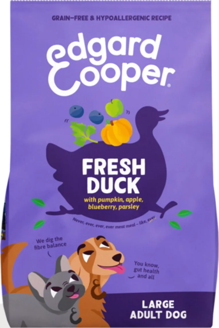 Edgard & Cooper Hondenvoer Droog Adult Large Eend 12 kg
