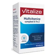 Vitalize Multivitamine Compleet A-Z Tabletten 60st 60TB