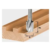 Festool HS Spi S8 D6/21 Spiraalgroeffrezen - 490944