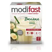 8x Modifast Weight Control Milkshake Banaan 8 x 55 gr