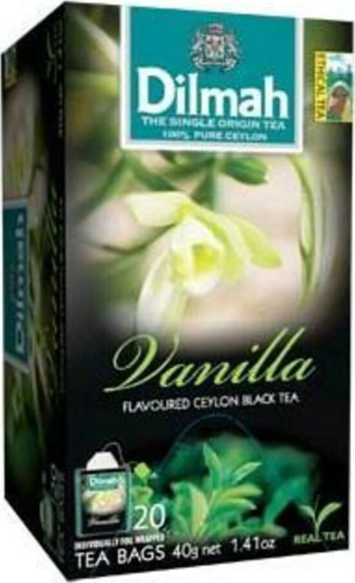 Dilmah Vanille Thee Zakjes 20ZK