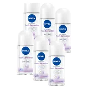 6x NIVEA Deodorant Roller Fresh Sensation 50 ml