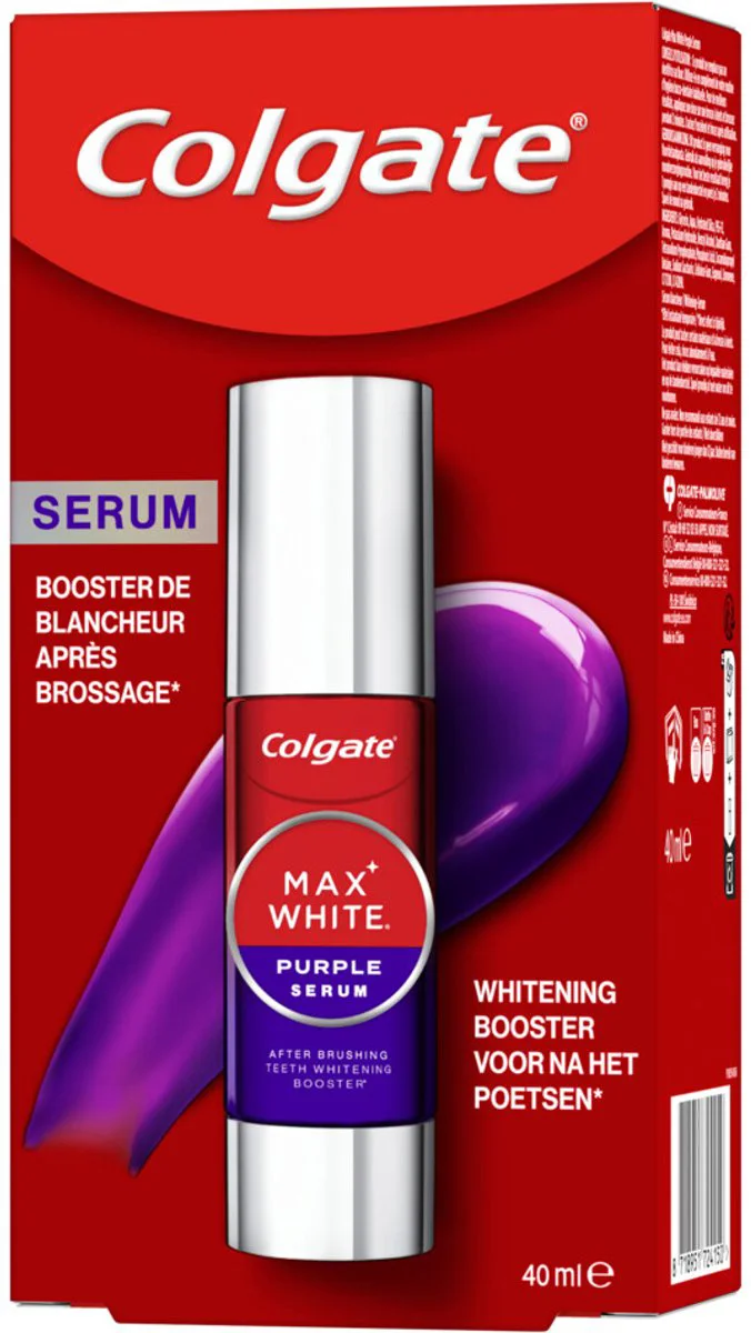 Colgate Max White Purple Serum