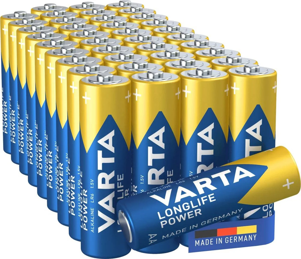 Varta Longlife Power AA Storagebox 40 stuks