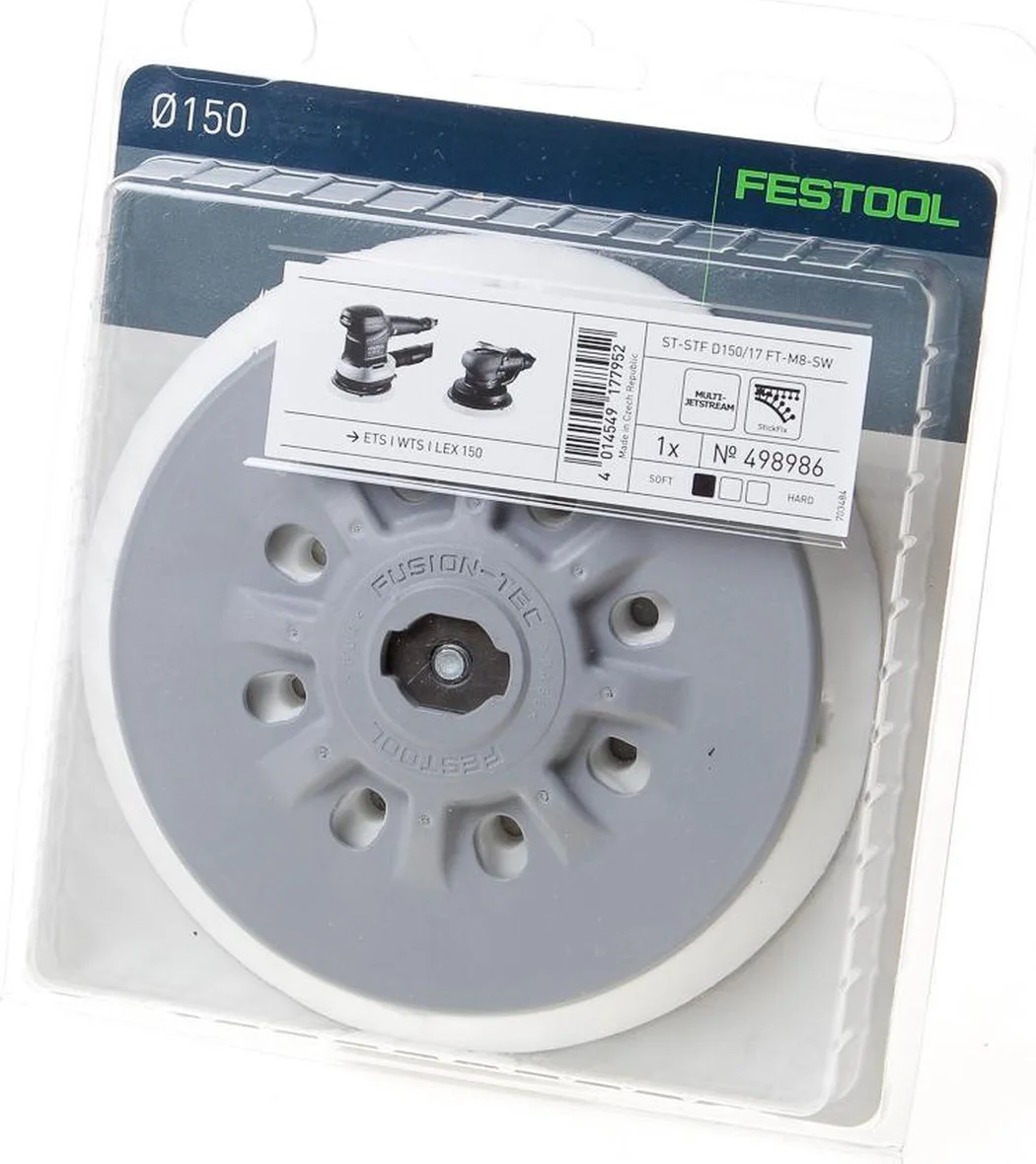 Festool ST-STF D150/MJ2-M8-SW Steunschijf 150mm superzacht - 202459