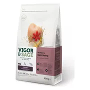 8x Vigor & Sage Kattenvoer Kitten Well-Being Wolfberry 400 gr