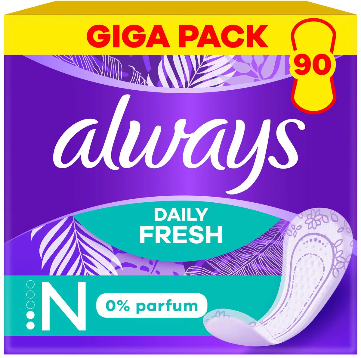 Always Inlegkruisjes Normal 90 stuks