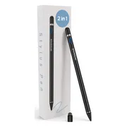 2-in-1 Active Stylus Pen – Touchscreen Pen – Stylus Pen Tablet – Pencil – Geschikt voor Tablet, Smartphone en iPad - Zwart - Interhub®