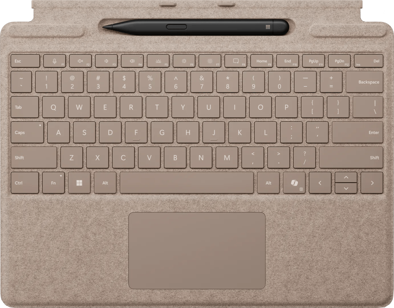 Microsoft Surface Pro 13 Inch Type Cover met Slim Pen Duinzand Qwerty