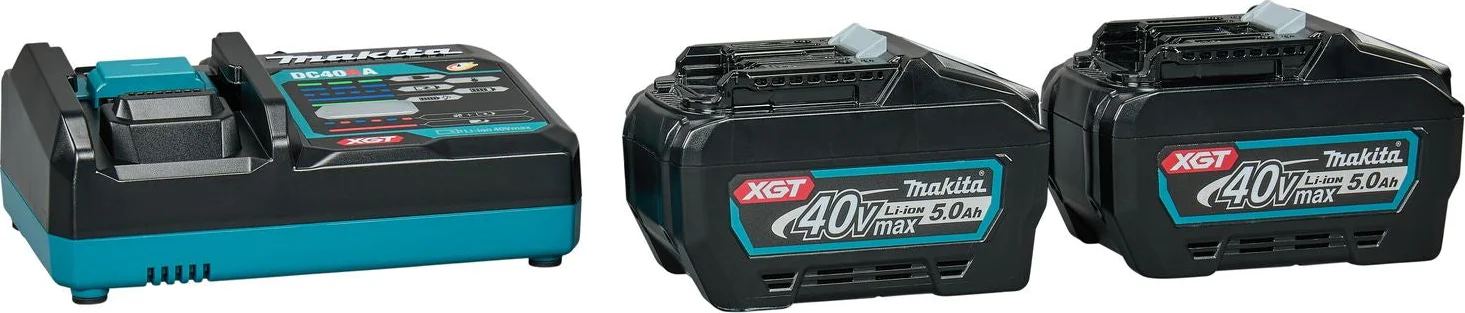 Makita Accu Starterset XGT DC40RA 2x BL4050F - 1911V6-0