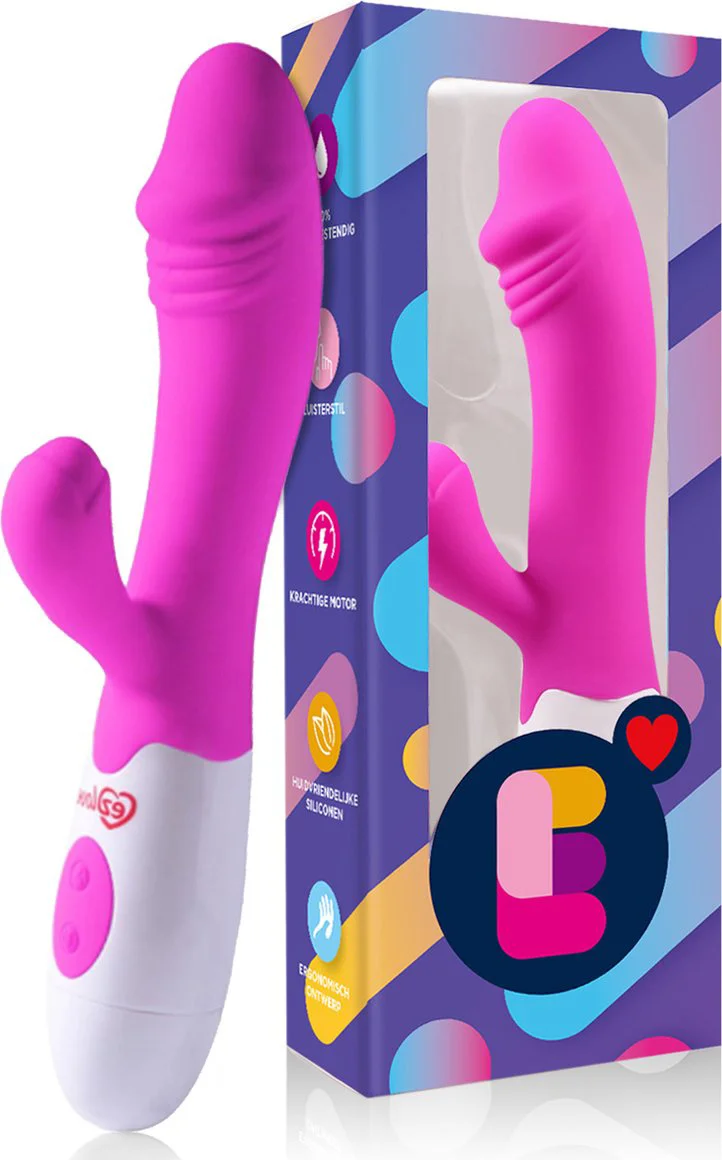 EZlove Tarzan Vibrators - Clitoris, vagina en G-spot stimulator - Roze