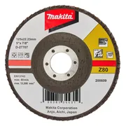 Makita D-27707 Lamellenschuurschijf Z80 | 125mm
