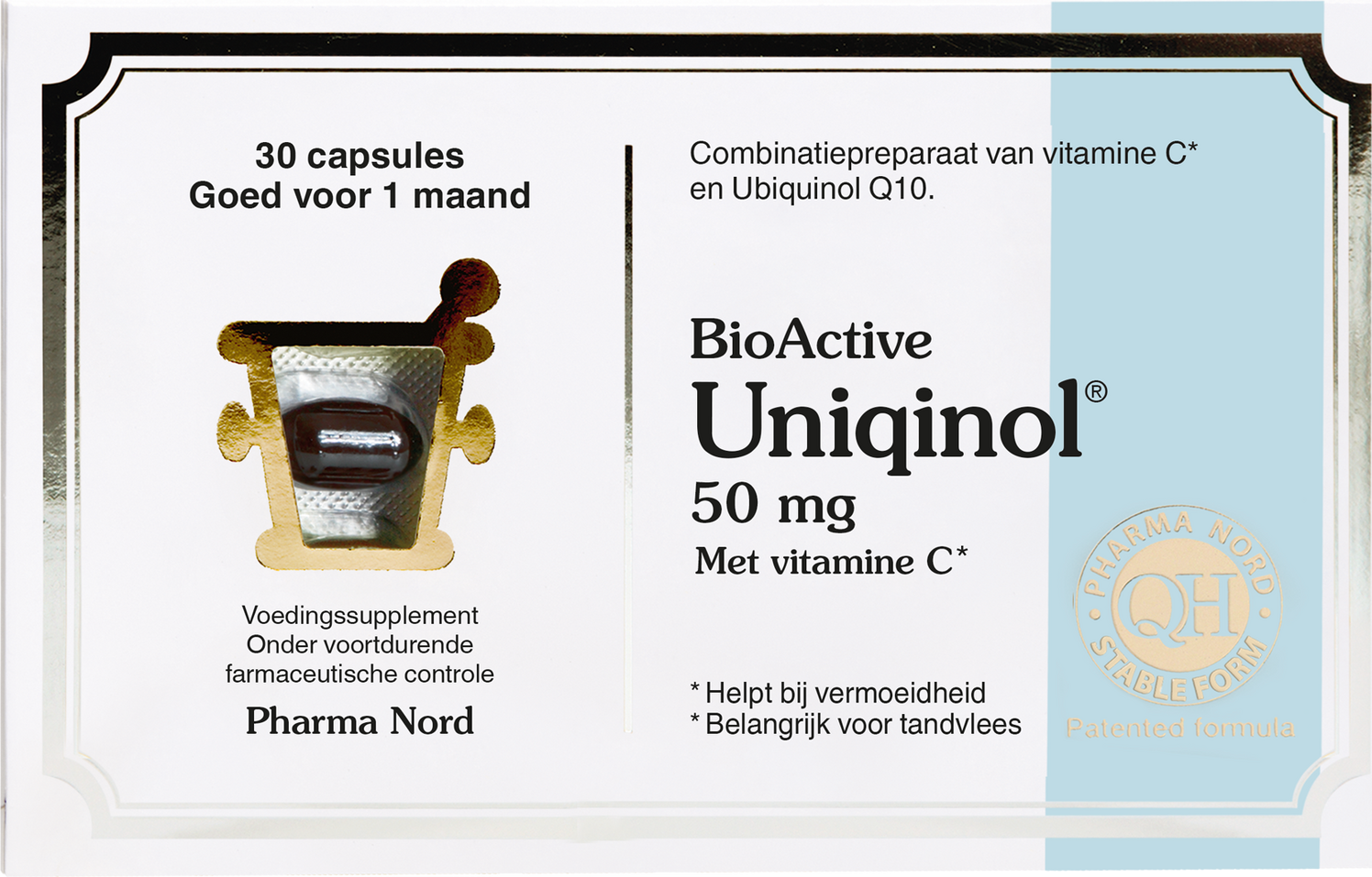 Pharma Nord BioActive Uniqinol 50mg QH Capsules 30CP