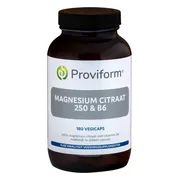 Proviform Magnesium Citraat 250 mg & B6 Capsules 180VCP