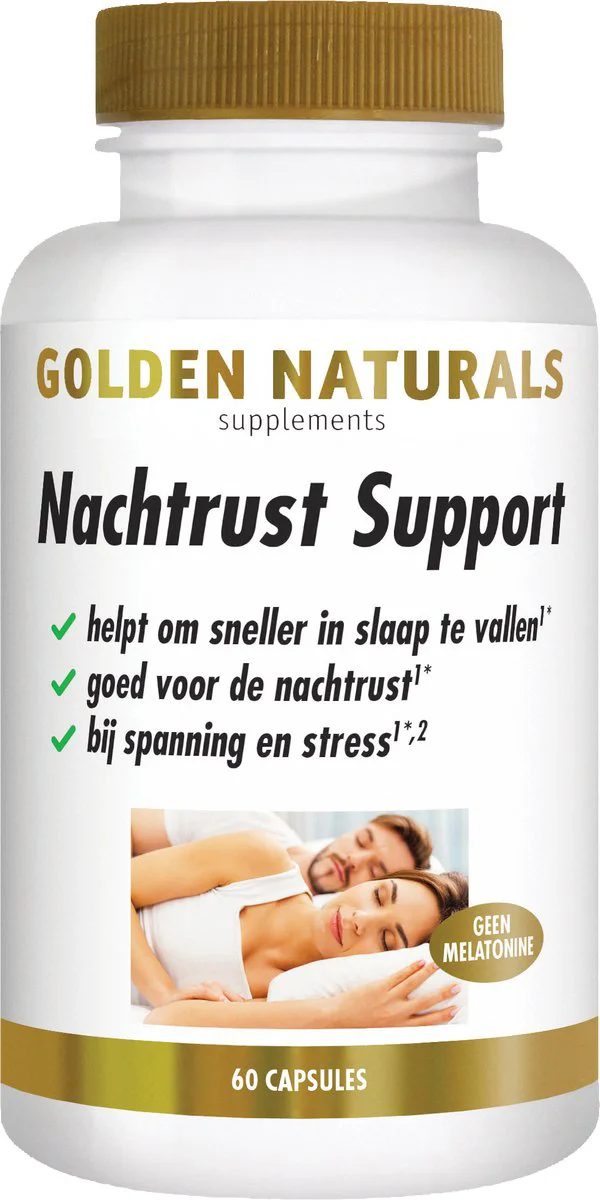 Golden Naturals Nachtrust Formule Capsules 60VCP