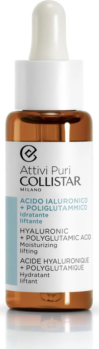 Collistar Face Serum Attivi Puri Hyaluronic + Polyglutamic 30ML