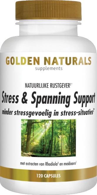 Golden Naturals Stress & Spanning Capsules 120CP
