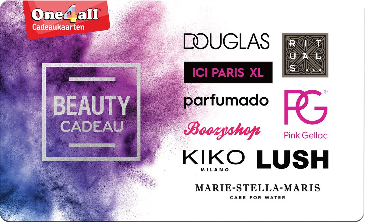 BeautyCadeau - Cadeaubon - 25 euro + cadeau-envelop